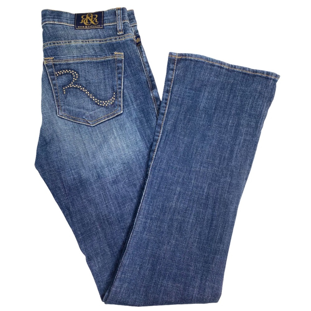 NEW Rock & Republic Kasandra Boot Cut Jeans 8M